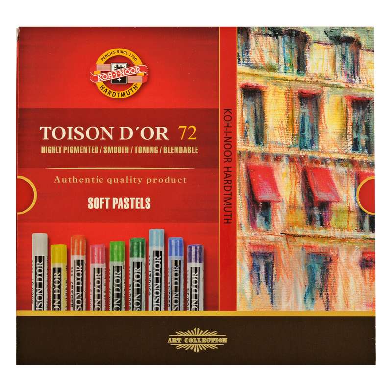 پاستل گچی 72 رنگ کوه نور کد 83574