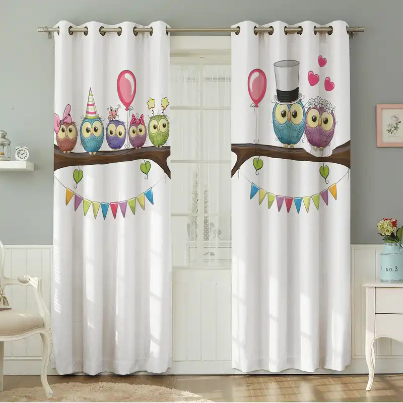 پرده نیروانا طرح کودک مدل مخمل کد 4953سایز 140×280 سانتی متر