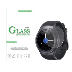 محافظ صفحه نمایش شیلد گلس مدل SMPW مناسب برای ساعت هوشمند سامسونگ Gear S2