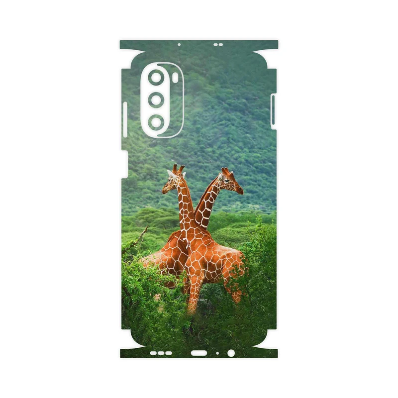 برچسب پوششی ماهوت مدل Giraffe-FullSkin مناسب برای گوشی موبایل موتورولا Moto G52