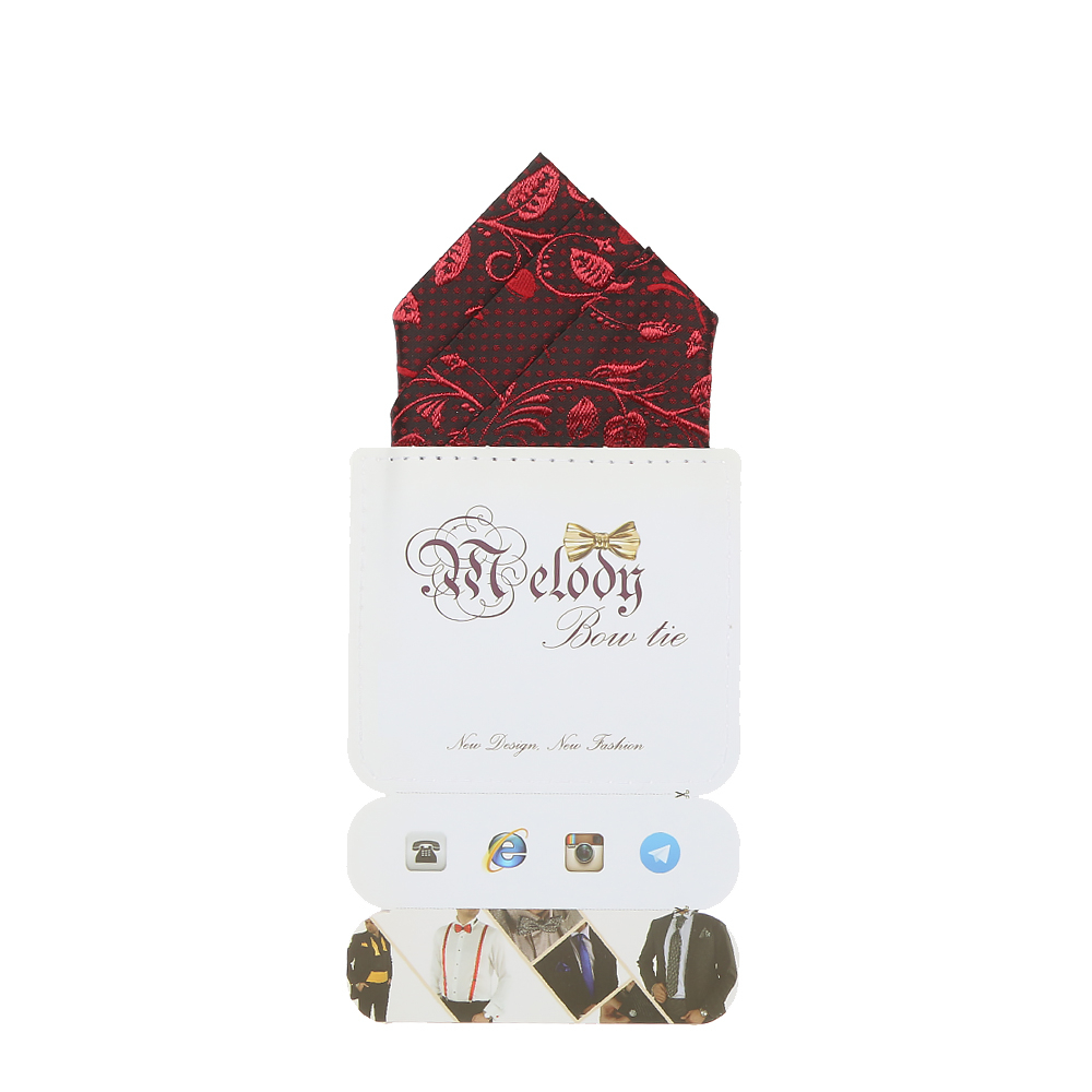 دستمال جیب مردانه ملودی مدل PS5106MSErd