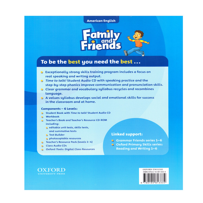 کتاب Family and Friends 1 اثر Naomi Simmons انتشارات آرماندیس