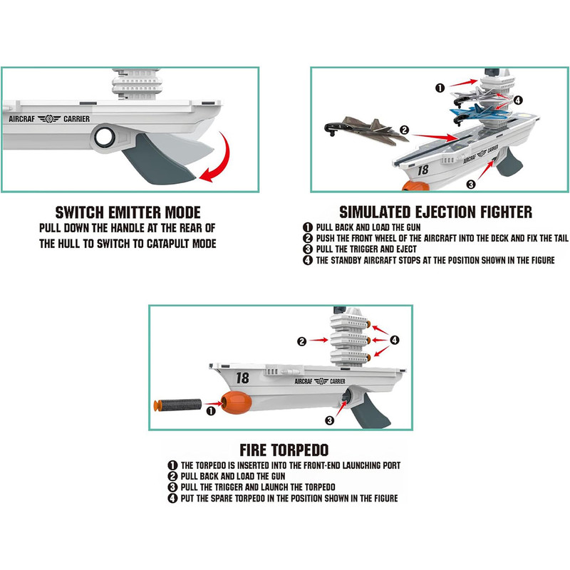 ناو هواپیمابر مدل پرتاب هواپیما کد 030