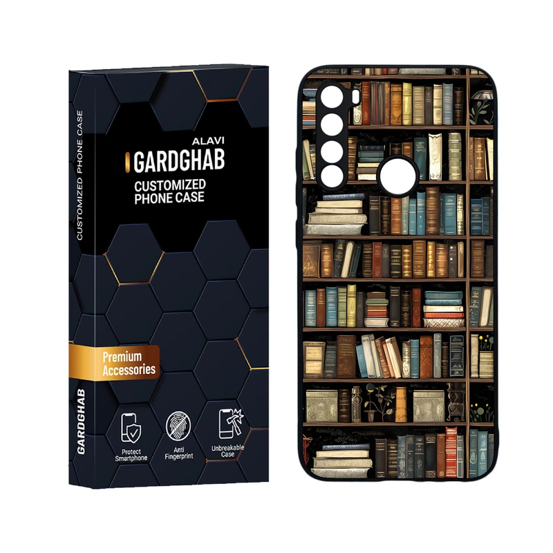 کاور گارد قاب علوی مدل دورژله ای هنری مناسب برای گوشی موبایل شیائومی Redmi Note 8