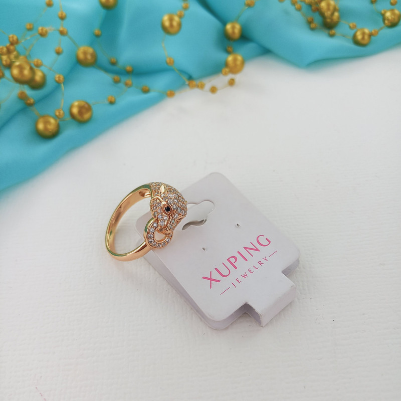 انگشتر زنانه ژوپینگ مدل ببر بنگال کد R140 انگشتر زنانه ژوپینگ مدل ببر بنگال کد R140