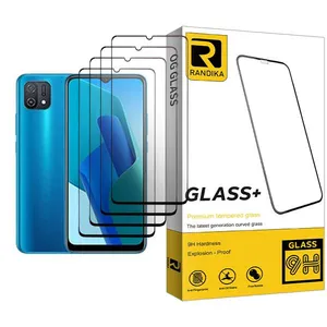 Randika Glass MIX004 Screen Protector For Oppo A16K Pack Of 4