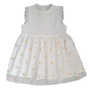 پیراهن دخترانه مدل بابونه