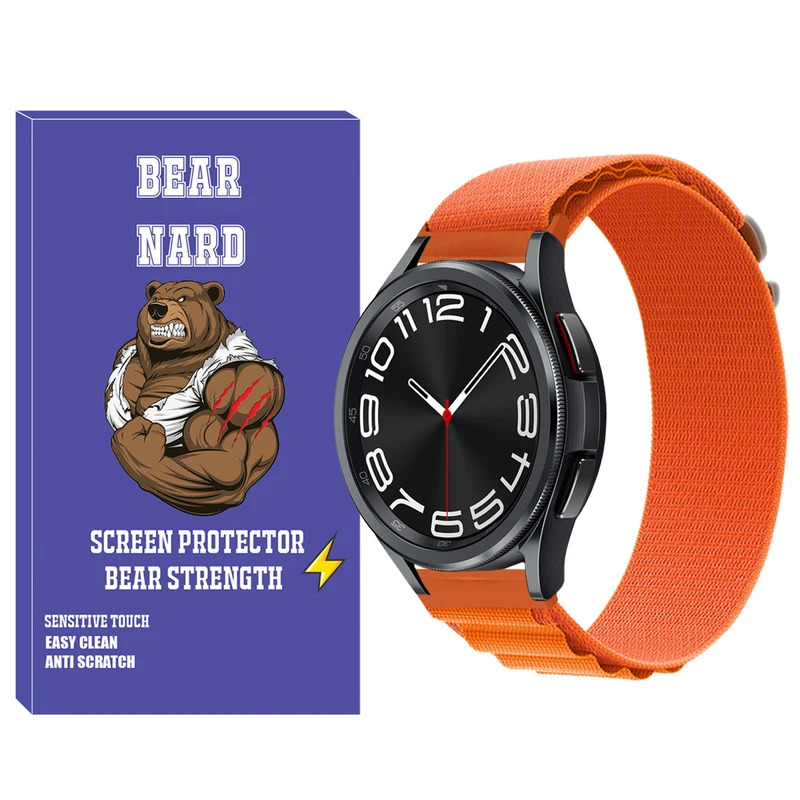 بند برنارد مدل Loop Alpine مناسب برای ساعت هوشمند سامسونگ Galaxy Watch 6 Classic 47mm