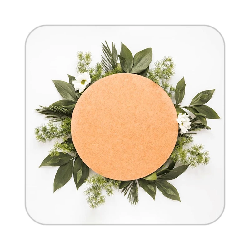 زیر لیوانی کاکتی طرح گل مدل mp18690