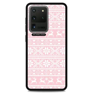 AKAM AMC-WSGS20U-WINTER FABRIC-22 Cover For Samsung Galaxy S20 Ultra