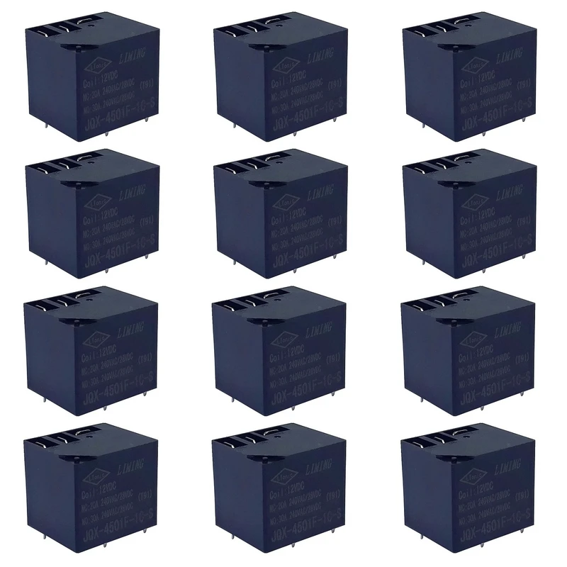رله لیمینگ مدل JQC-4501F بسته 12عددی
