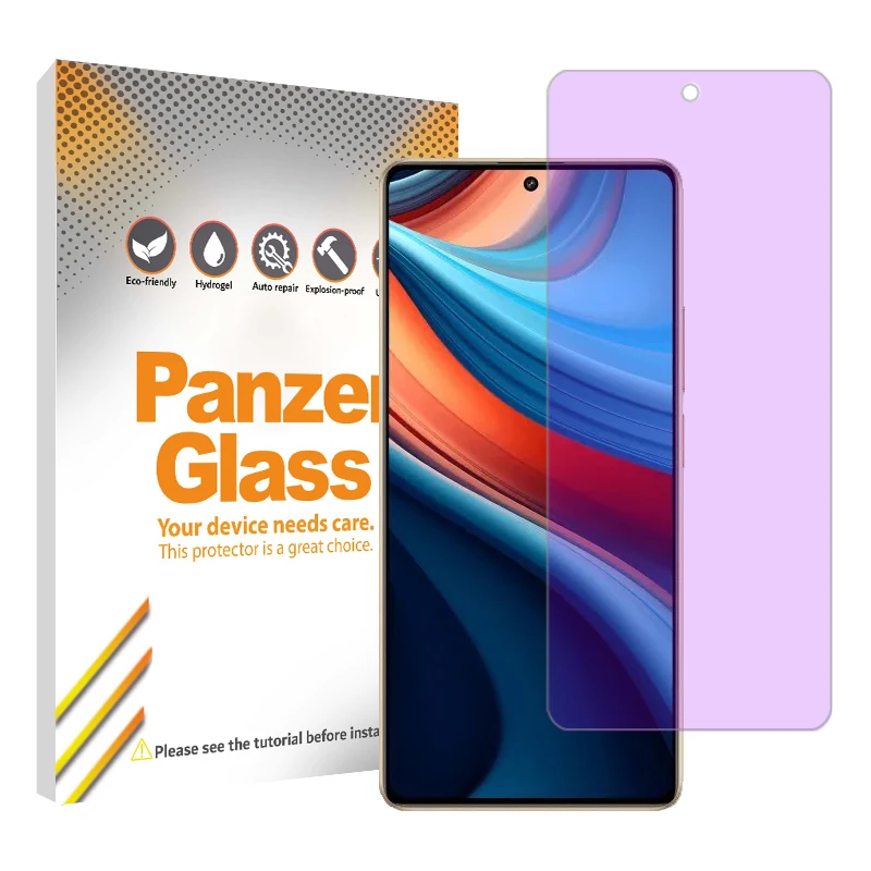 محافظ صفحه نمایش ضد اشعه بنفش پنزرگلس مدل Resistant مناسب برای گوشی موبایل شیائومی Redmi Note 13R Pro