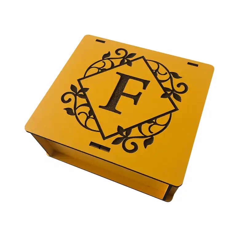 جعبه هدیه چوبی مدل j125