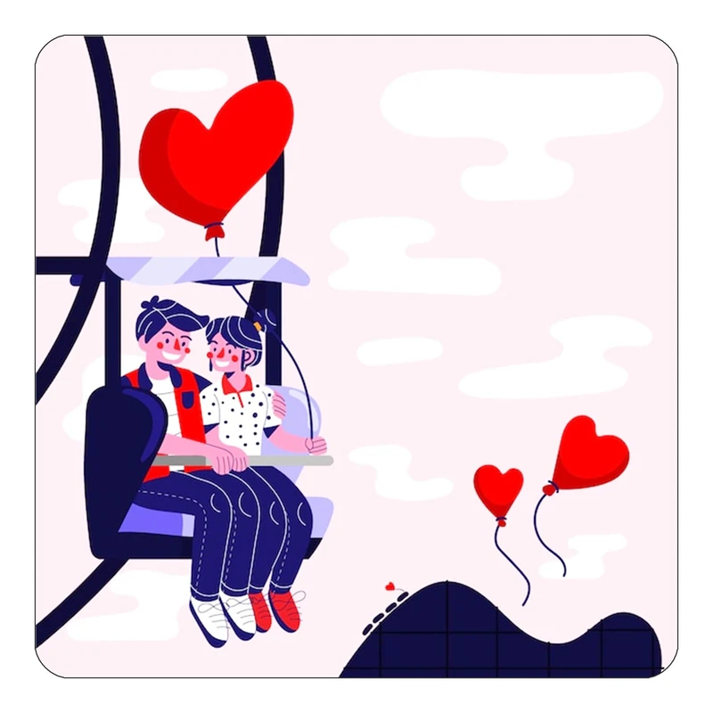 مگنت کاکتی مدل عاشقانه کد mp10935