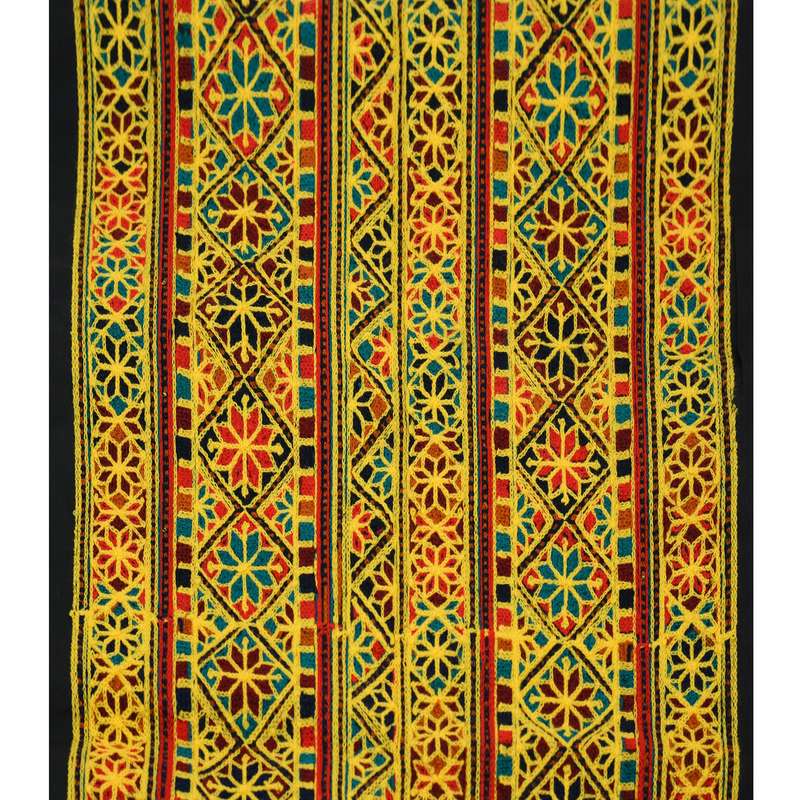 پارچه سوزن دوزی مدل NVR-08-C38