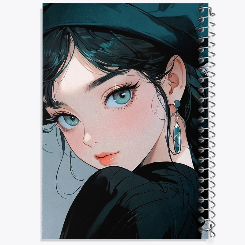 دفتر ژورنال نویسی 50 برگ خندالو مدل نقطه ای طرح دخترانه کد N2604