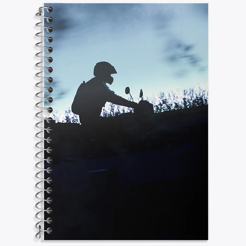 دفتر لغت 50 برگ خندالو طرح موتور سیکلت (Motorcycle) کد F1172