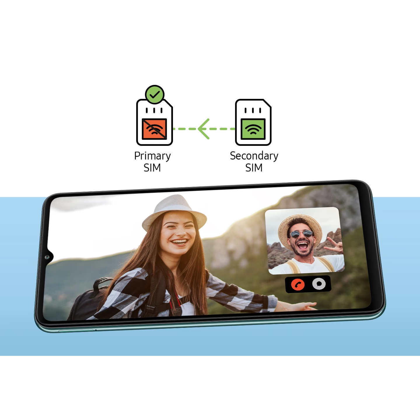 گوشی موبایل سامسونگ مدل Galaxy F23 5G دو سیم کارت ظرفیت 128 گیگابایت و رم 4 گیگابایت - اکتیو