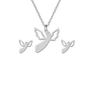 نیم ست نقره ترمه 1 طرح فرشته کد L13