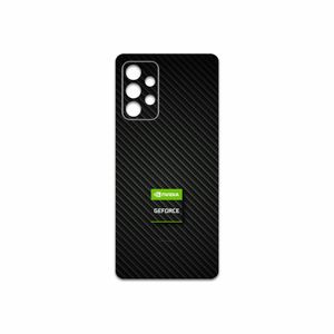 نقد و بررسی برچسب پوششی ماهوت مدل Nvidia-Brand مناسب برای گوشی موبایل سامسونگ Galaxy A52s 5G توسط خریداران