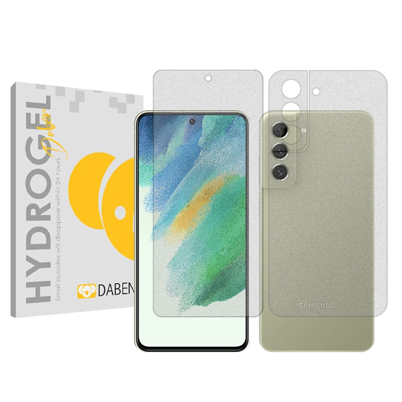 محافظ صفحه نمایش مات دبن مدل Tough مناسب برای گوشی موبایل سامسونگ Galaxy S21 FE 5G به همراه محافظ پشت گوشی