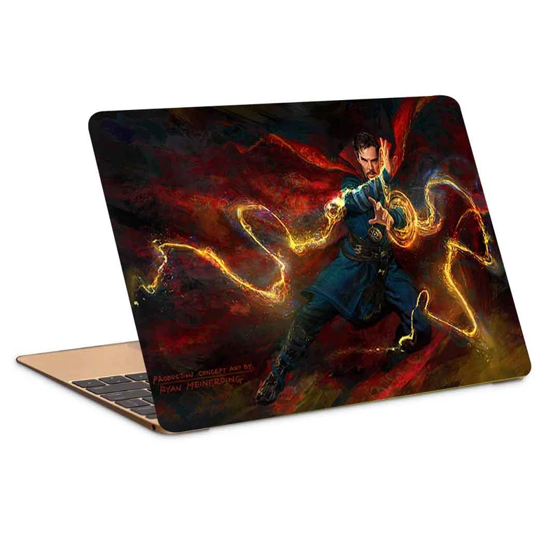 استیکر لپ تاپ طرح doctor whoکد c-240مناسب برای لپ تاپ 15.6 اینچ