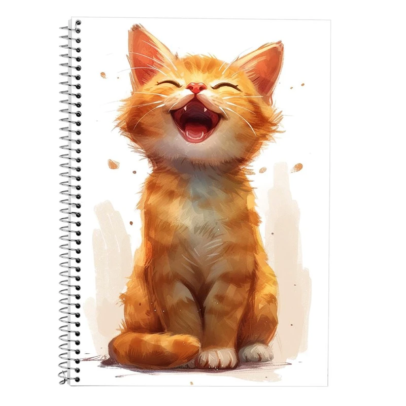 دفتر لغت 50 برگ مدوپد طرح سگ و گربه کد DF17349