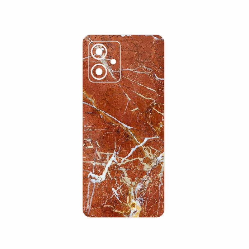 برچسب پوششی ماهوت مدل Red Marble مناسب برای گوشی موبایل موتورولا Moto G54