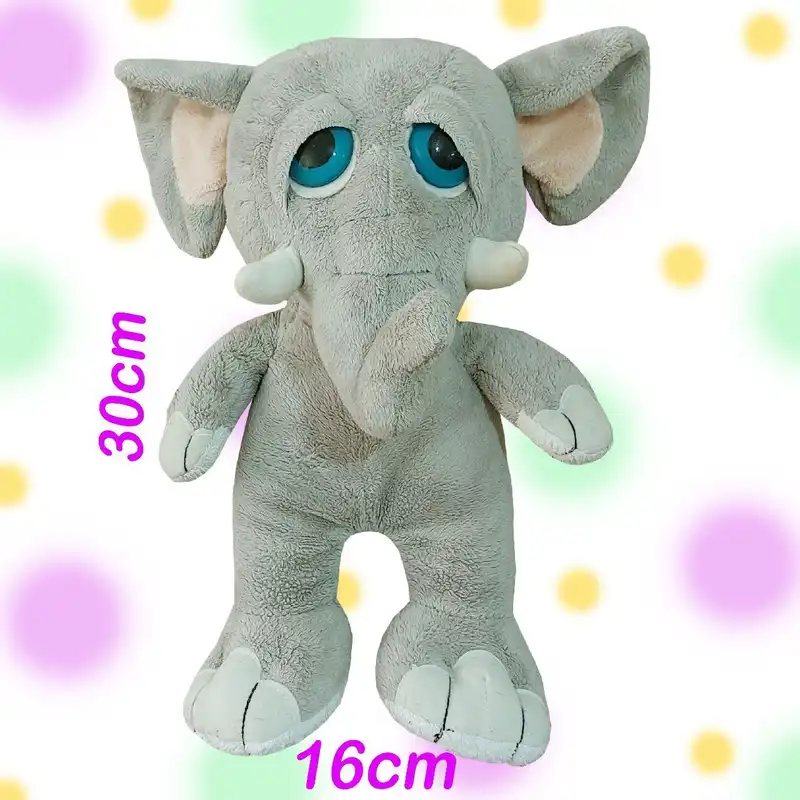 عروسک طرح فیل مدل Lil Peepers کد 886 ارتفاع 30 سانتی‌متر