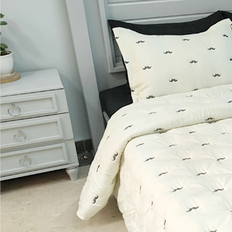 سرویس روتختی مدل زمستانی کد AHD4069 تک نفره 4 تکه