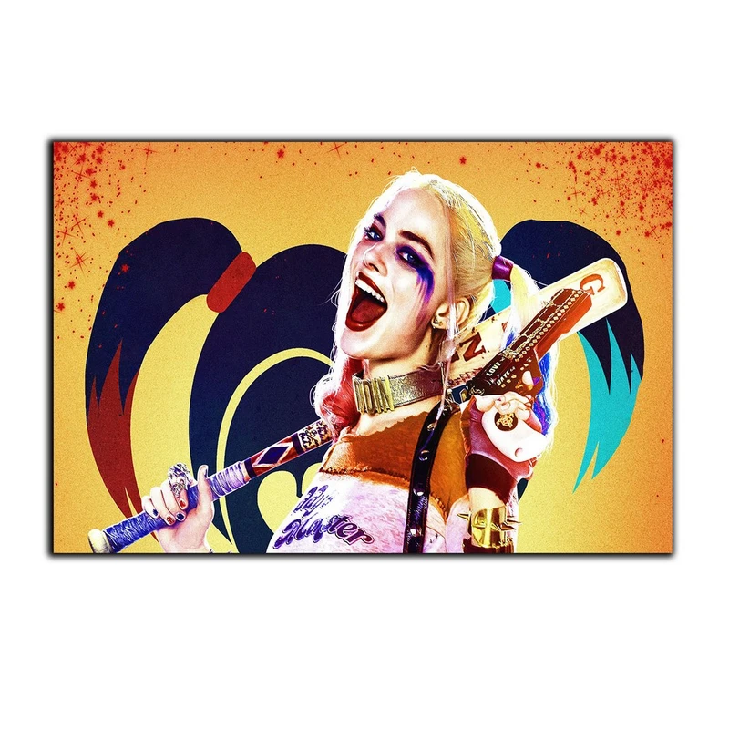 تابلو شاسی بکلیت طرح فیلم Suicide Squad مارکو رابی مدل SH-S4276