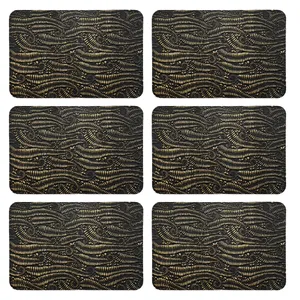 زیربشقابی طرح کلاسیک کد 8855 بسته 6 عددی 