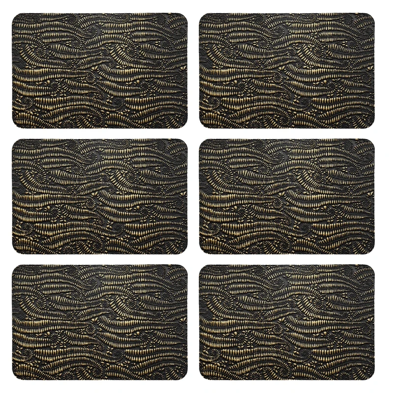 زیربشقابی طرح کلاسیک کد 8855 بسته 6 عددی 