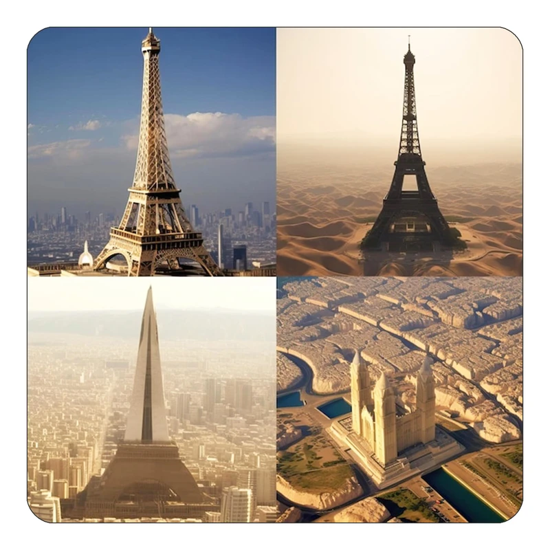 مگنت کاکتی طرح پاریس Paris مدل mp59134