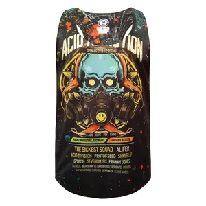 تاپ ورزشی مردانه مدل ماسک کد RK-AC9I