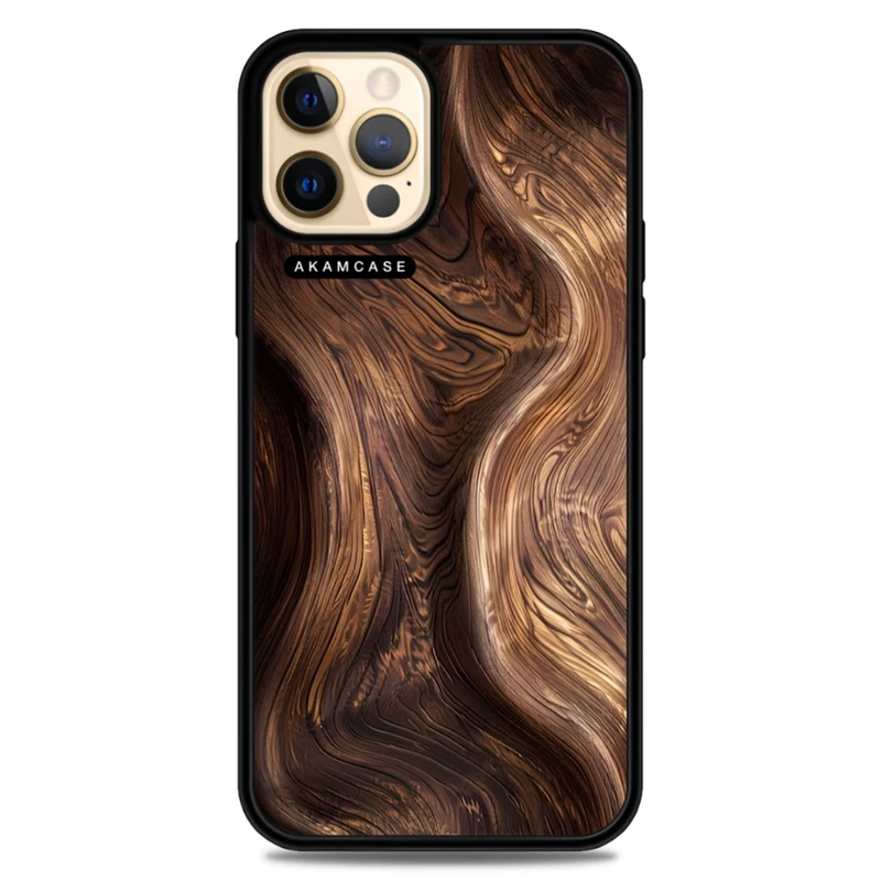 کاور آکام مدل AMC-WA12PRO-WOOD-8 مناسب برای گوشی موبایل اپل iPhone 12 Pro