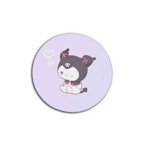 زیر لیوانی مدل کرومی کیوت کد kuromi 01