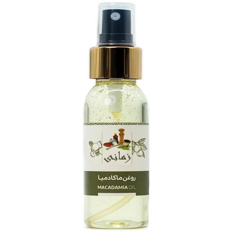 روغن ماکادمیا زمانی مدل پرس سرد - 250 میلی لیتر