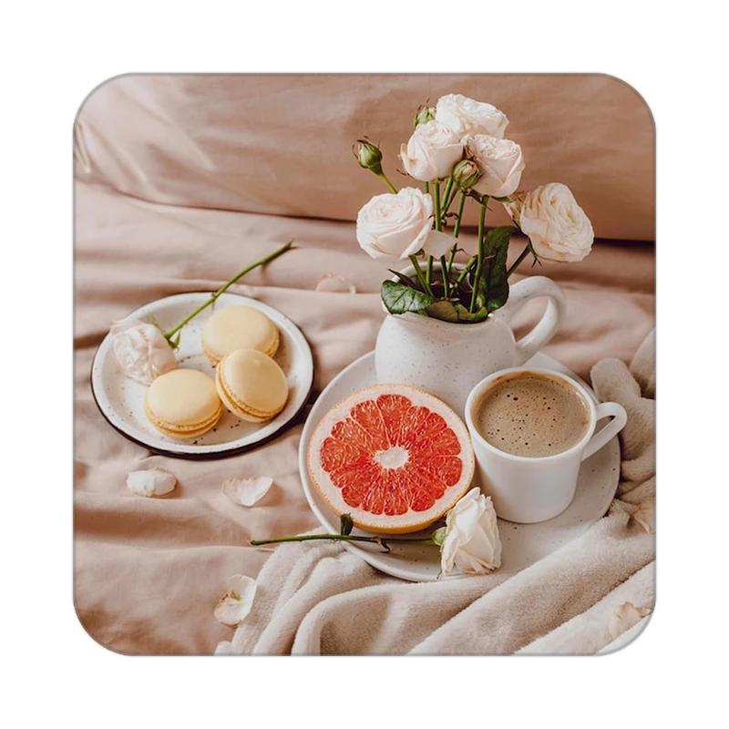 زیر لیوانی کاکتی طرح گل مدل mp16508