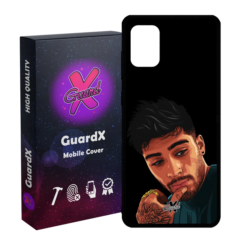 کاور گارد ایکس طرح Zayn مدل Glass10368 مناسب برای گوشی موبایل سامسونگ Galaxy A51