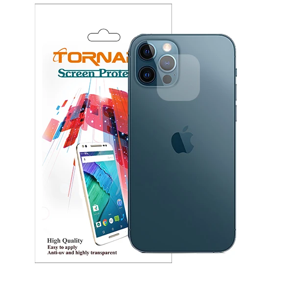 محافظ لنز دوربین مدل پرچسب TPU مناسب برای گوشی موبایل اپل IPhone 12 بسته 40 عددی