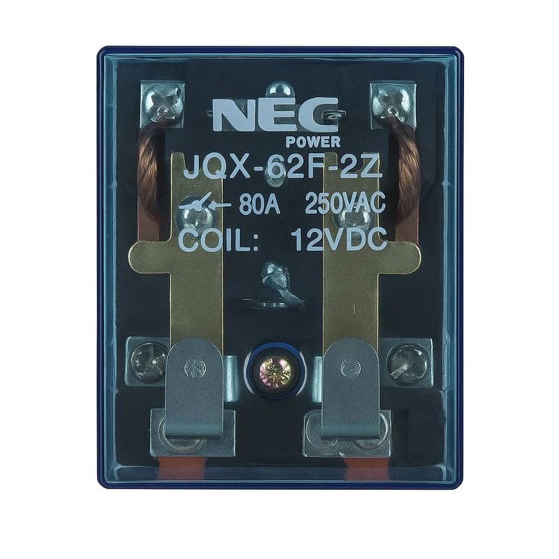 رله 250 ولت 80 آمپر ان ای سی مدل JQX-62F-2Z