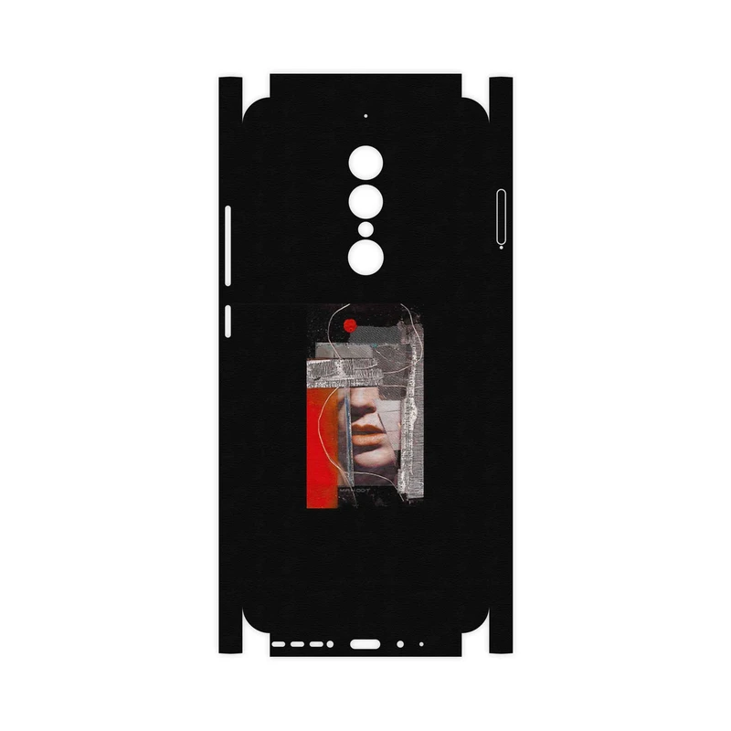 برچسب پوششی ماهوت مدل Collage of Mouth-FullSkin مناسب برای گوشی موبایل جی ال ایکس Shahin