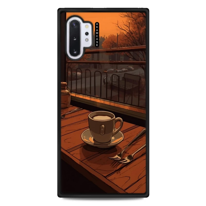 کاور آکام مدل AMC-WSGN10P-COFFEE-11 مناسب برای گوشی موبایل سامسونگ Galaxy Note 10 Plus