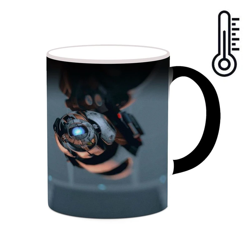 ماگ حرارتی کاکتی مدل بازی پورتال Portal 2 کد mgh29955