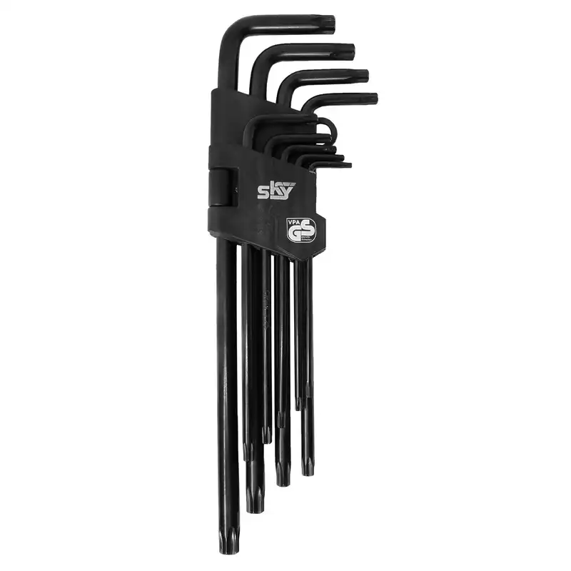 مجموعه 9 عددی آلن ستاره ای مدل MMA-SKY-TORX-L9