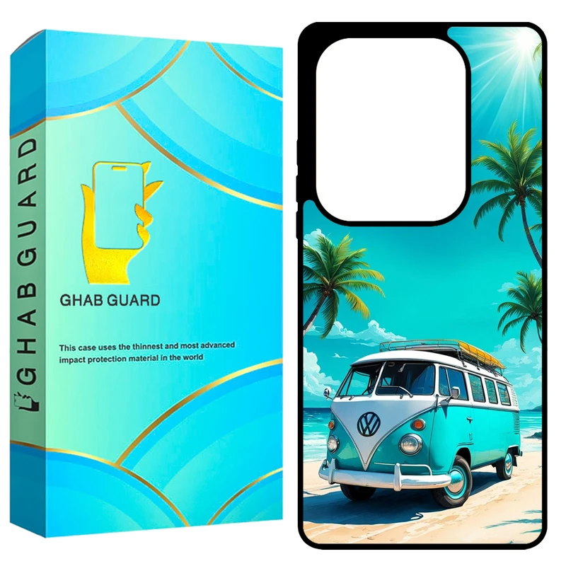 کاور قاب گارد طرح ماشین مدل GCHPN13P مناسب برای گوشی موبایل شیائومی Redmi Note 13 Pro 4G / Poco M6 Pro 4G