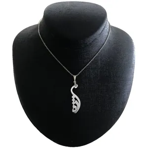 گردنبند نقره زنانه مدل مژده کد G-119