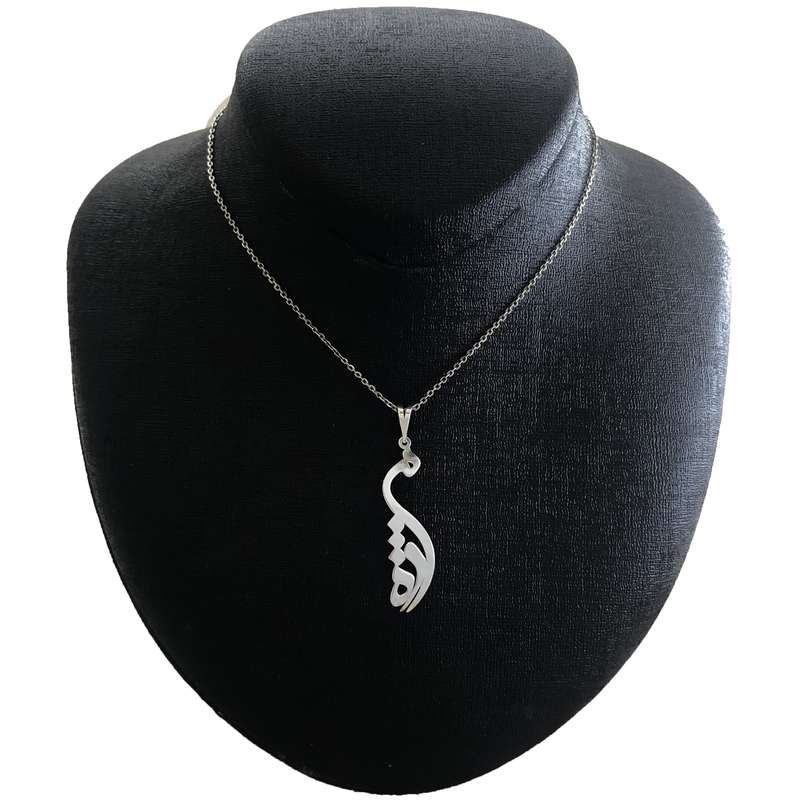 گردنبند نقره زنانه مدل مژده کد G-119