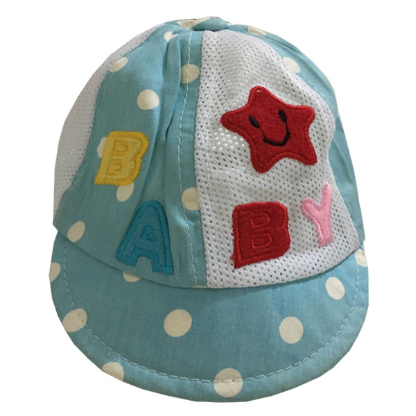کلاه کپ نوزادی مدل ستاره کد 213